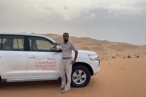 Qasr Al Sarab Desert Resort by Anantara - Activities - Car Desert Tour - 02 - Saleem