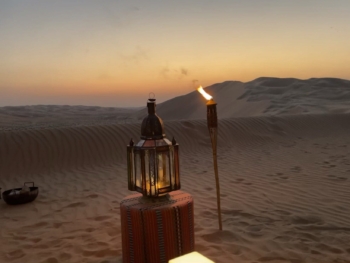 Qasr Al Sarab Desert Resort by Anantara - Dinner at the Desert - 04